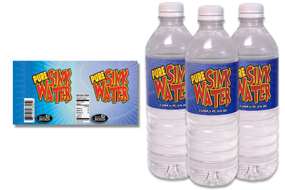 Water Bottle Label