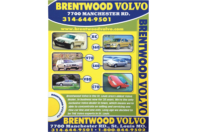 Brentwood Volvo Ad