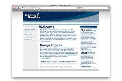 BGLdesign Website