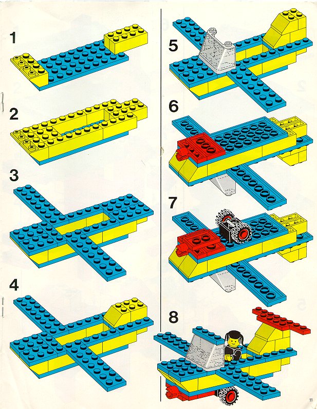 Old LEGO Instructions Letsbuilditagain