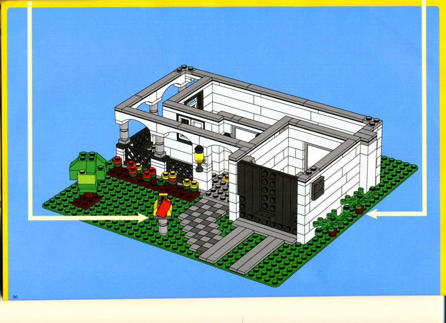 lego house instructions
