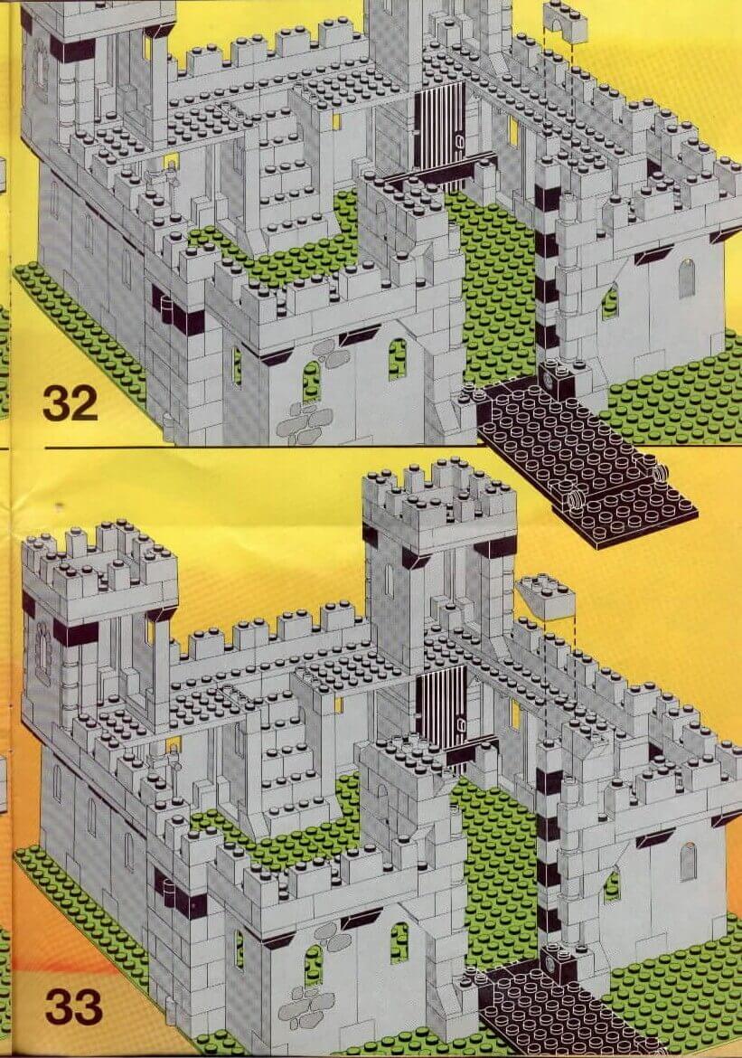 Lego 6080 Castle Lion King Legoland Castle Completo Con Scatola Ed  Istruzioni