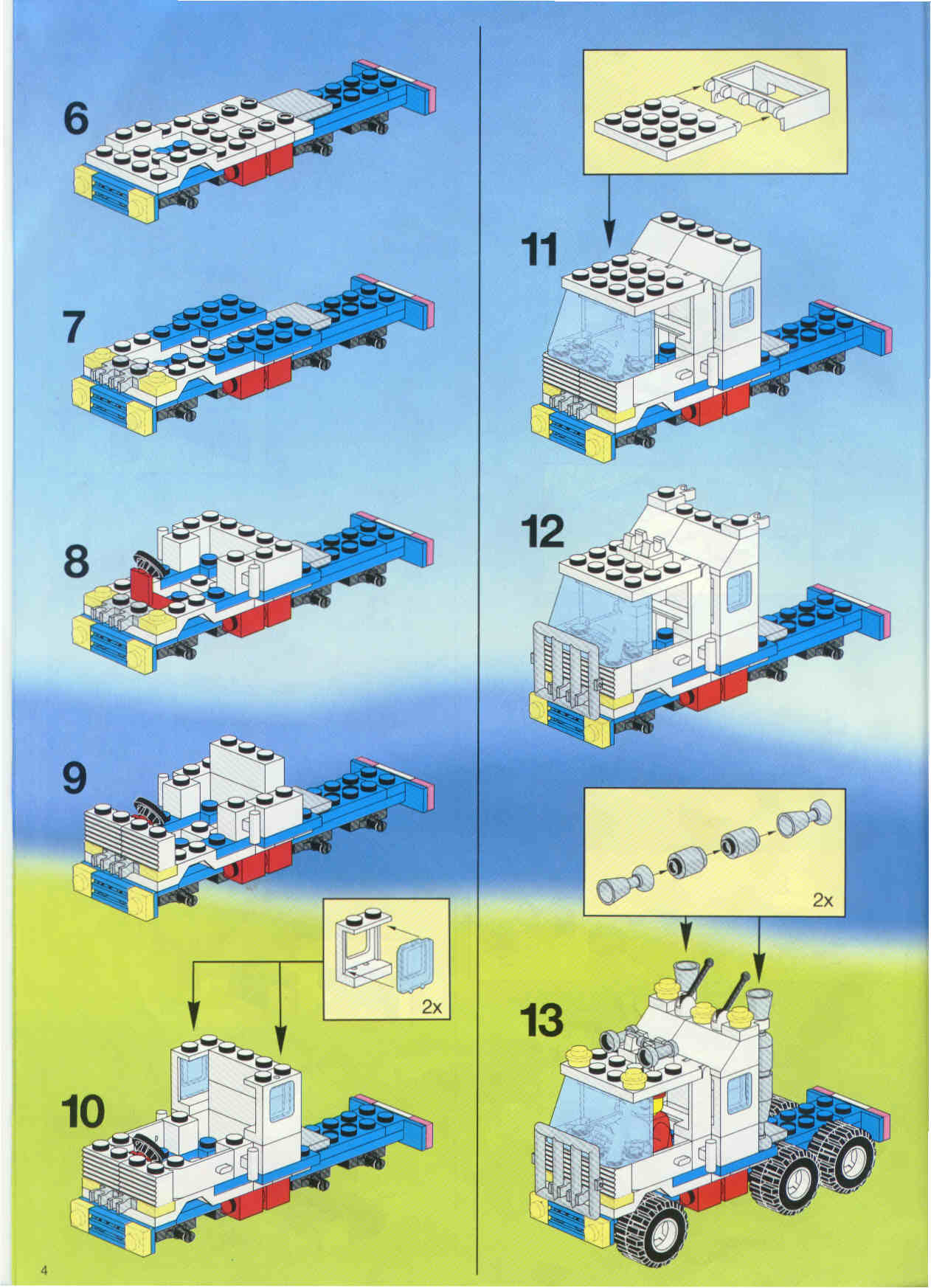 Old LEGO® Instructions letsbuilditagain com
