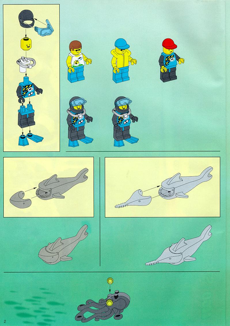 Old LEGO Instructions Letsbuilditagain
