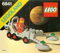 Lego Legoland Raumfahrt Classic Space Anleitung 6821 gelocht 